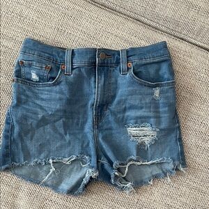 Levi's Classic Blue Jean Shorts